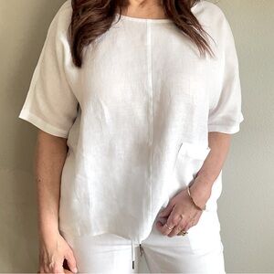 Pure Jill Linen Top